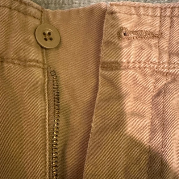 Mens  34X30 Gap Khakis Y2K  Loose Boot Fit Industrial Standard NWT Distressed - Picture 3 of 9